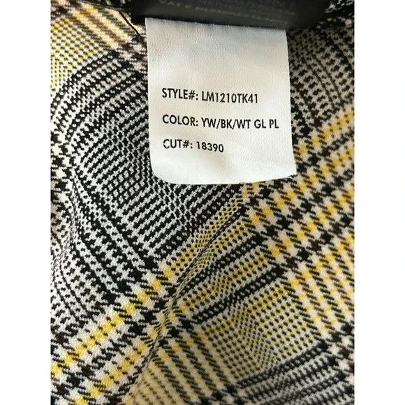 Liverpool Los Angeles Plaid Blazer Jacket Women Size S Open Single Breasted‎ - Picture 7 of 8